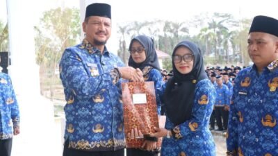 Sebanyak 2.393 Orang PPPK Paruh Waktu Dilantik Di Aceh Tamiang