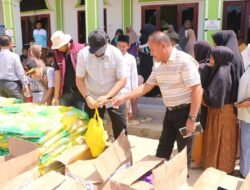Bupati Aceh Tamiang Tunaikan Amanah Presiden Salurkan Bantuan Sembako