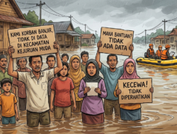 Pernyataan Pihak Desa Bertolak Belakang Dengan Pernyataan Kepala BPBD Aceh Tamiang