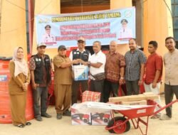 Baitul Mal Aceh – Aceh Tamiang Serahkan Bantuan Pemulihan Hunian