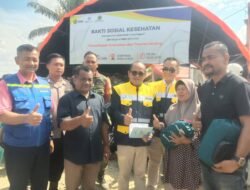 Wakil Bupati Aceh Tamiang Hadiri Bakti Sosial Kesehatan dan Trauma Healing BPH Migas di Huntara Simpang IV Opak