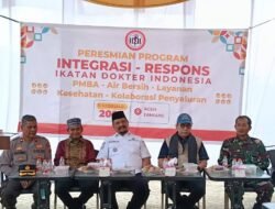 Bupati Aceh Tamiang Hadiri Peresmian Program Integrasi Respons IDI Pasca Bencana