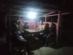 Bhabinkamtibmas Polsek Padang Tualang Intensifkan Pengecekan Satkamling, Wujudkan Kamtibmas Kondusif