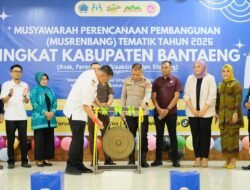 Bupati Bantaeng Buka Musrenbang Tematik 2026, Fokus pada Isu Anak, Perempuan, Disabilitas dan Stunting