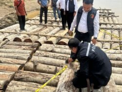 Gerak Cepat Polda Aceh Melalui Tim Tipidter Polres Aceh Tamiang Bersama Tim KPH lll Merespon Pengaduan Masyarakat Terkait Dugaan Kayu Ilegal
