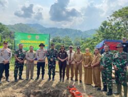 Groundbreaking Jembatan Perintis Garuda di Ciwaru, Bukti Nyata Sinergi TNI dan Pemerintah Dorong Akses dan Ekonomi Desa