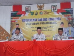 Konferensi Cabang PGRI Pusakanagara Sukses Digelar, Iyos Rosilawati Terpilih Jadi Ketua
