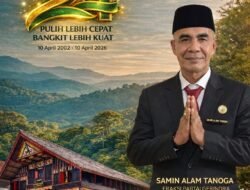 Samin Alam Tanoga (Datu) Ucapkan Selamat Hari Jadi ke-24 Kabupaten Aceh Tamiang