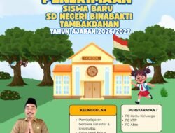 Penerimaan Peserta Didik Baru SDN Binabakti Tambakdahan Resmi Dibuka, Kepala Sekolah Ajak Orang Tua Segera Mendaftar
