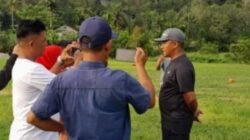 Seteguh batu,sehangat hati”kegigihan direktur CV sumber batu maraginda hakim SH memajukan sepak bola lokal