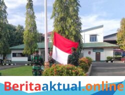 Kepala Staf Kodim 1426 Takalar Jadi Irup Pada Upacara Bendera Hari Senin Di Makodim