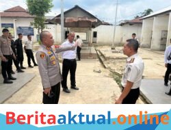 Kapolres Aceh Tamiang Pantau Kesiapan Lapas Kelas ll B Kuala Simpang
