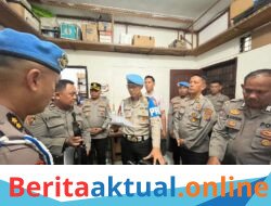 Kapolres Sergai Sambut Tim Div Propam Mabes Polri, Lakukan Pemeriksaan Senpi Organik