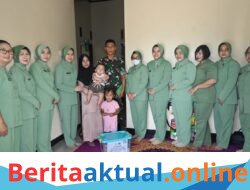 Persit KCK Koorcabrem 063 PD III/Slw Gelar Anjangsana dalam Rangka HUT ke-80 Persit KCK Tahun 2026