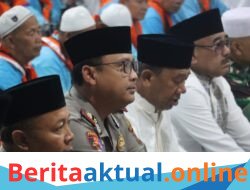 *Kapolres Langkat Hadiri dan Amankan Pelepasan Jemaah Haji Keloter 2 Tahun 2026*