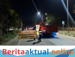 Ciptakan Rasa Aman di Malam Hari, Polres Aceh Tamiang Gelar Razia KRYD