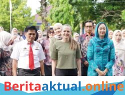 Ketua TP PKK Bantaeng Tinjau SD Inpres Pullaweng, Hadirkan Guru Asal Swiss   