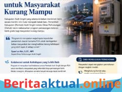 Pemkab Aceh Singkil Luncurkan Program Meteran Listrik Gratis di HUT ke-27, Wujudkan Keadilan Energi untuk Masyarakat
