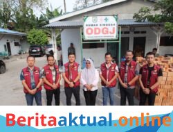 Satreskrim Polres Sergai Anjangsana ke Rumah Singgah ODGJ, Salurkan Bantuan Sosial