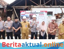 Groundbreaking Program Bedah Rumah RTLH, Polda Banten Wujudkan Hunian Layak bagi Masyarakat