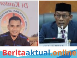 Dedi Apresiasi Kepada Ketua DPRA Aceh Untuk Cabut Pergub No 2 Tahun 2026 Tentang JKA