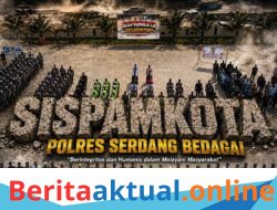 Polres Sergai Gelar Latihan Sispam Kota, Tingkatkan Kesiapsiagaan Hadapi Gangguan Kamtibmas