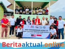 Misi Kemanusiaan 3.0 di Aceh Sukses, NGO Malaysia Salurkan Bantuan ke Sejumlah Dayah dan Warga Terdampak