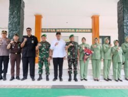 Bupati Bantaeng dan Forkopimda Sambut Kunjungan Pangdam XIV/Hasanuddin di Makodim 1410