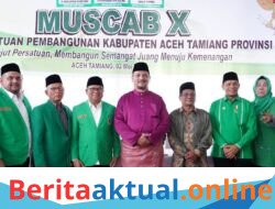 Bupati Aceh Tamiang Hadiri Pembukaan Muscab X DPC PPP, Tekankan Sinergi Bangun Daerah Pascabencana