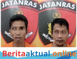 Bobol Rumah Warga di Sei Bamban, Dua Pria Berakhir Tidur Gratis di Sel Sat Reskrim Polres Sergai