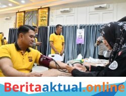 Polres Aceh Timur Pastikan Kesehatan Personel Lewat Rikkes Berkala