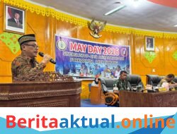 Plt. Sekda Aceh Tamiang Hadiri RDP May Day 2026, Bahas Kesejahteraan Buruh