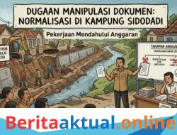 Pembangunan Normalisasi Didahului Sebelum Dana Cair, Terindikasi Pemalsuan Dokumen dan Langgar Aturan Keuangan Desa