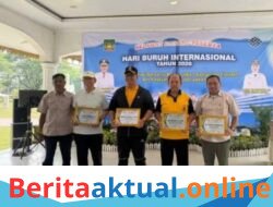 Momentum Hari Buruh Nasional 2026.Dinas Tenaga Kerja Kabupaten Langkat Meraih Penghargaan.