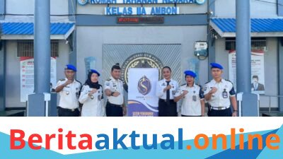 Luncurkan SIPAMRUTAN, Inovasi Digital Rutan Kelas IIA Ambon dalam Sistem Pelaporan Pengamanan Berbasis Website