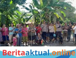 Polsek Dolok Masihul Bangun Harapan Warga, Jembatan Dua Desa Kini Kembali Layak Dilintasi