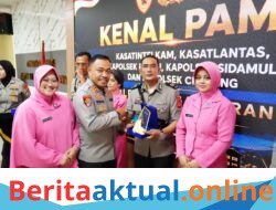 Pucuk Pimpinan Satuan dan Polsek Berganti, Kapolres Pangandaran Pimpin Sertijab Strategis