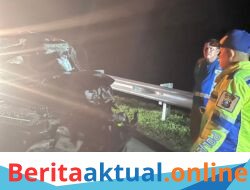 Diduga Kurang Konsentrasi, Honda WRV Tabrak Truk di Tol KM 70 Sergai, Satu Penumpang Tewas