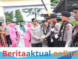 Kapolda Aceh Tekankan Peningkatan Pelayanan dan Tandatangani Prasasti Pembangunan Polsek Dabun Gelang, Saat Kunker Di Polres Gayo Lues