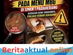 Didug Lalai Terapkan Standar Higienis, SPPG Karangpawitan Yayasan Khalifah Bintang Disorot ; BGN Harus Berikan Sangsi Tegas Yang melanggar SOP.