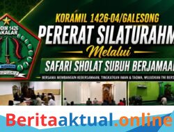 Koramil 1426-04/Galesong Pererat Silaturahmi Melalui Safari Sholat Subuh Berjamaah