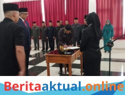 Bupati Pangandaran Citra Pitriyami Lantik Agus Noordin Jadi Pj Sekda Pangandaran, Fokus Benahi Fiskal Daerah