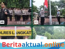 Peringati Harkitnas ke-118, Kapolres Langkat Ajak Personel Tingkatkan Pengabdian untuk Masyarakat