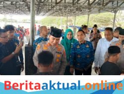 Kapolres Lhokseumawe Hadiri Khanduri Waduk Pusong dan Santuni Anak Yatim di Kawasan yang Kini Lebih Asri