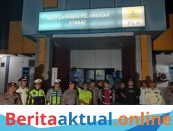 Polres Langkat Gelar Patroli Skala Besar Saat Black Out, Kapolres: Polri Hadir Jaga Kamtibmas dan Cegah Kejahatan