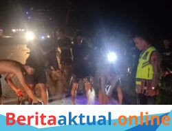 GERAK CEPAT SATLANTAS POLRES SERGAI TANGANI LAKA MAUT DI PERBAUNGAN