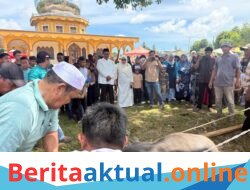 Bupati Safriadi Oyon Serahkan Hewan Kurban di Lae Butar, Warga Rasakan Kehangatan Pemimpin yang Dekat dengan Rakyat