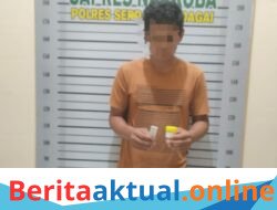 Sat Res Narkoba Polres Sergai Ringkus Dua Pria Terkait Kepemilikan Sabu di Sei Rampah