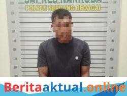 Sat Res Narkoba Polres Sergai Tangkap Pengedar Shabu-Shabu di Teluk Mengkudu