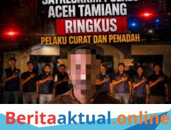 Tim URC Satreskrim Polres Aceh Tamiang Ringkus Terduga Pelaku Curat Beserta Penadah